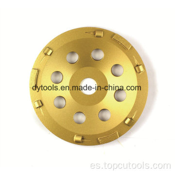 Rueda de copa de molienda de diamantes PCD para molienda epoxi